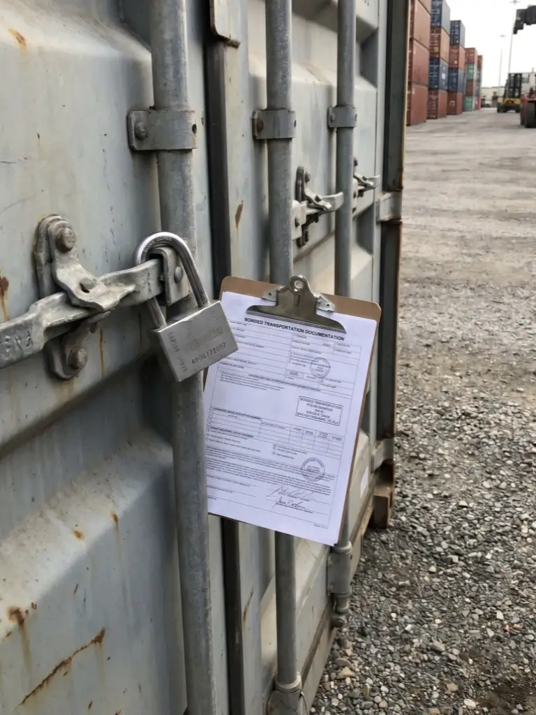 Secure Bonded Truck Services For Customs-Controlled Cargo